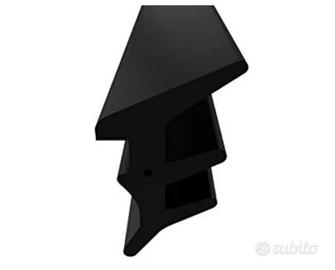 Guarnizione fermavetro per serramenti.