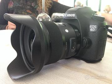 Sigma art 24mm f1.4 obiettivo attacco Canon EF