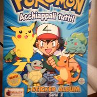 album pokemon + poster ditta merlin 1993