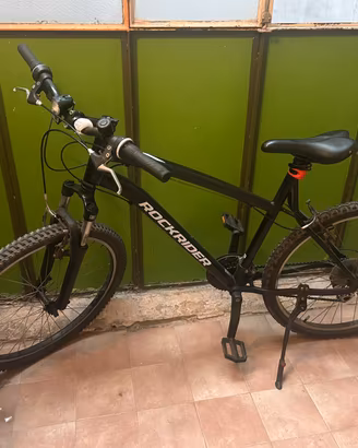 Bicicletta Decathlon Rockrider ST 50 + accessori