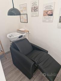 lavaggio elettrico con massaggio,lampada infrered