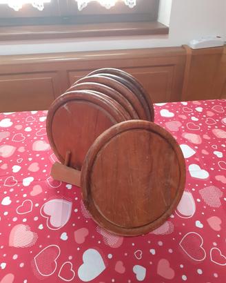 Taglieri in legno (7 PZ)