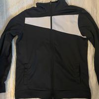 Felpa nera sportiva taglia S