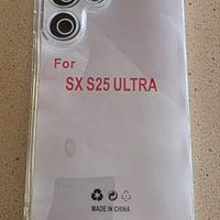 Cover Trasparente + 4 pellicole Samsung S25 ultra