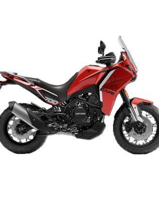 Moto Morini X-Cape 700 RAGGI rossa