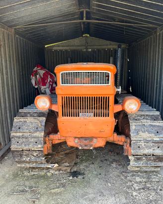 Trattore fiat 605 montagna con trincia sicma