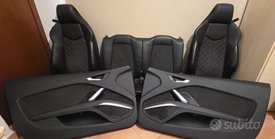 Sedili audi TTS mk3 pelle alcantara riscaldati 
