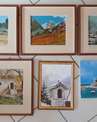 DIPINTI /QUADRI PAESAGGI DI ANTONIA POLI ARZUFFI