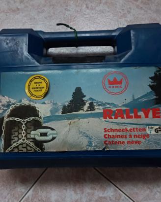 catene da neve Konig Rallye anni 80