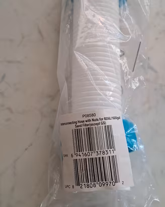 tubo piscina bestway 3.8dia x 24 lunghezza 
