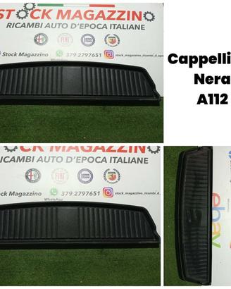 Cappelliera nuova Autobianchi a112 e Abarth nera