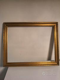Cornice dorata quadro 
