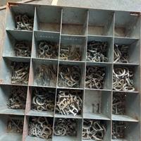 Lotto lettere mobili in bronzo