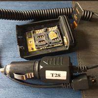 Cavo Ricarica Adattatore Dual Sim Ericsson T10 T28