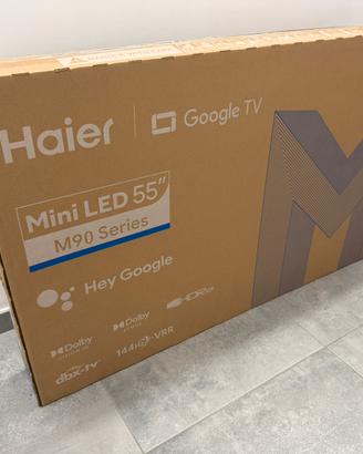 Smart TV 55 MiniLED 4K 144Hz Haier H55M90EUX NUOVO