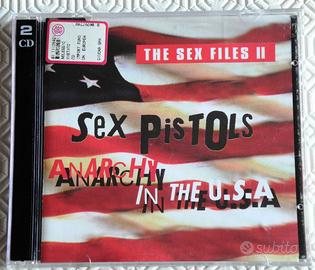Doppio CD dei Sex Pistols "Anarchy in the U.S.A."