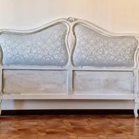 Letto matrimoniale vintage 