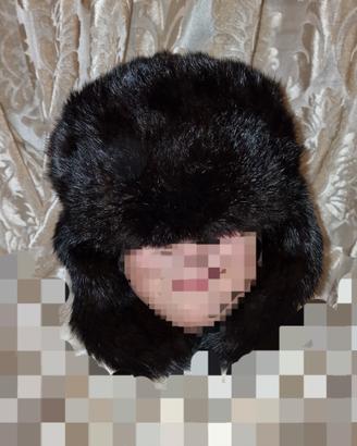 RARO cappello invernale sovietico vintage