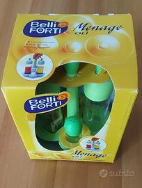 Set Olio e Aceto Vetro + 2 - Belli forti