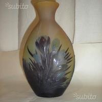 "Crocus"-Vaso Soufflè Gallè