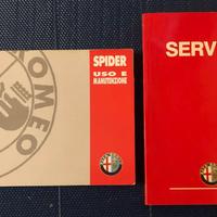 USO E MANUTENZIONE + SERVICE ALFA ROMEO SPIDER GTV