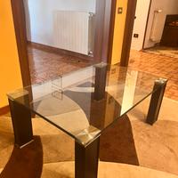Tavolinetto in vetro