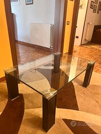 Tavolinetto in vetro