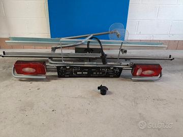 Portabici da gancio di traino