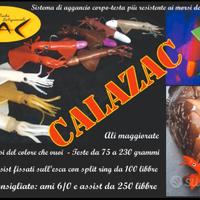 Calamari gomma pesca vertical jigging dentice cern