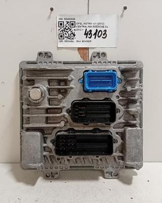 CENTRALINA INIEZIONE OPEL Astra Berlina (K) 554930