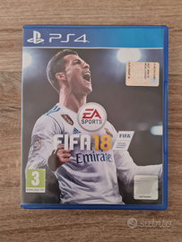 Gioco fifa18 ps4