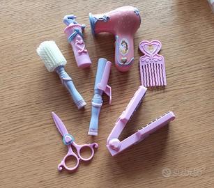 Set giocattolo da parrucchiera Principesse Disney