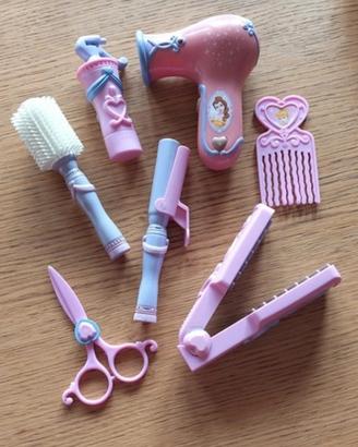 Set giocattolo da parrucchiera Principesse Disney