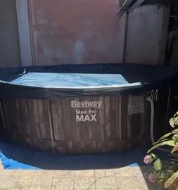 Piscina Bestway streel pro max + pompa riscaldante