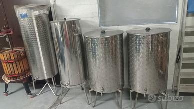 botti inox 200 litri
