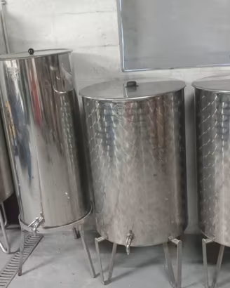 botti inox 200 litri