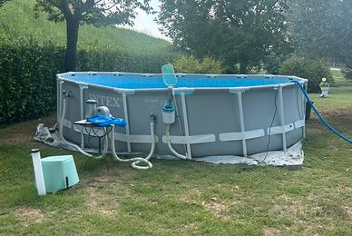 Piscina fuoriterra diametro 5,50