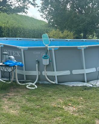 Piscina fuoriterra diametro 5,50