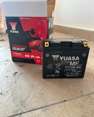 BATTERIA YUASA YT12-BS NUOVA DA ATTIVARE