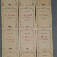 12 Libretti opera: Norma Rigoletto Traviata Boheme