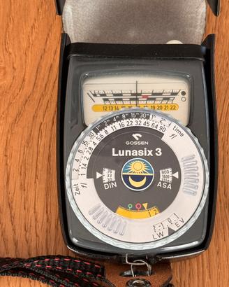 Goossen Lunasix 3 esposimetro analogico