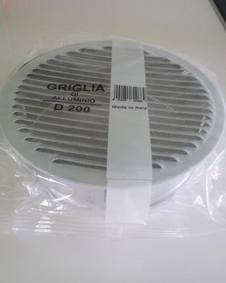 Griglia inox 200 mm