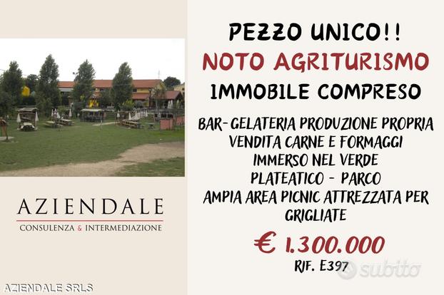 Aziendale - noto agriturismo immobile compreso