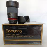 Samyang 35mm f:1.4 ED AS UMC Nikon