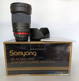 Samyang 35mm f:1.4 ED AS UMC Nikon