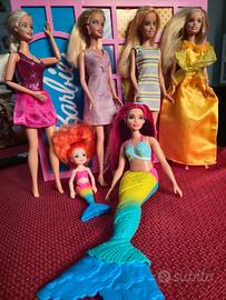 set lotto Barbie varie