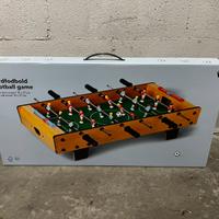 Biliardino / calcetto in legno da tavolo nuovo