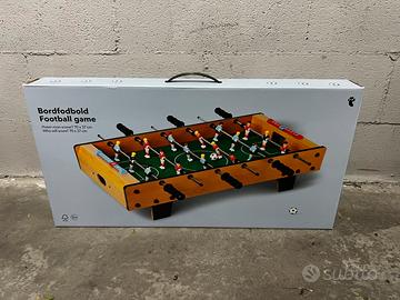 Biliardino / calcetto in legno da tavolo nuovo