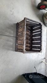 cassetta antica in legno 