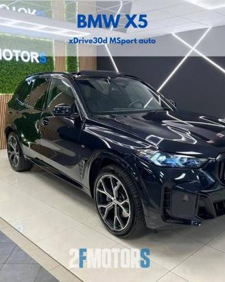 BMW X5 xdrive30d MSport auto